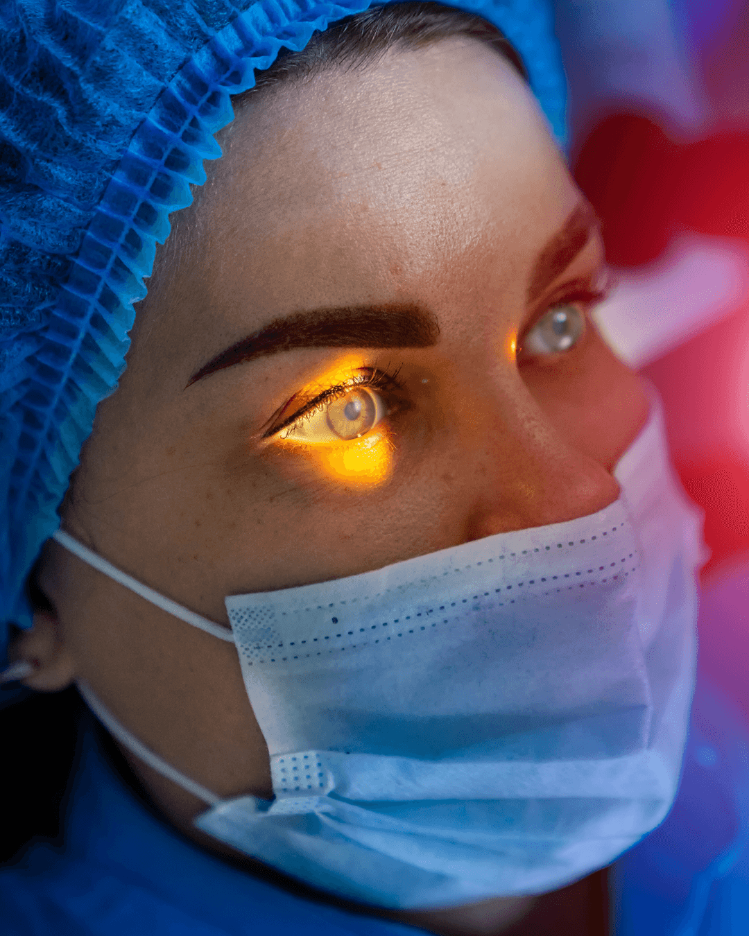 YAG laser capsulotomy treatment to clear cloudy vision after cataract surgery at The Eye Doctor in Huddersfield