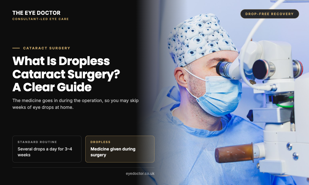 What Is Dropless Cataract Surgery? A Clear Guide