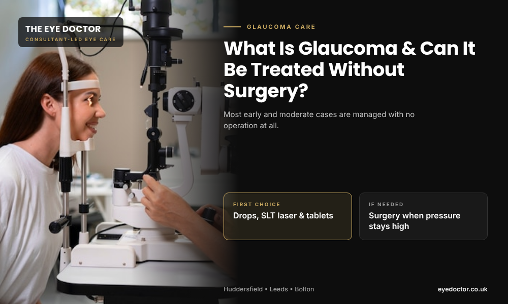 What is Glaucoma and Can it Be Treated Without Surgery?
